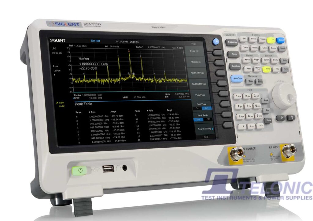 Siglent SSA3021X Spectrum Analyser