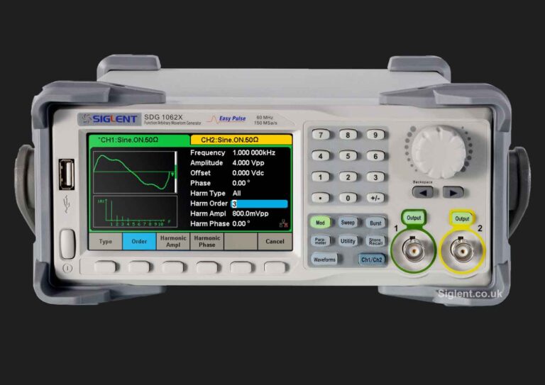 Siglent SDG1032X 2Ch, 30MHz, 150MSa/s, Function Generator