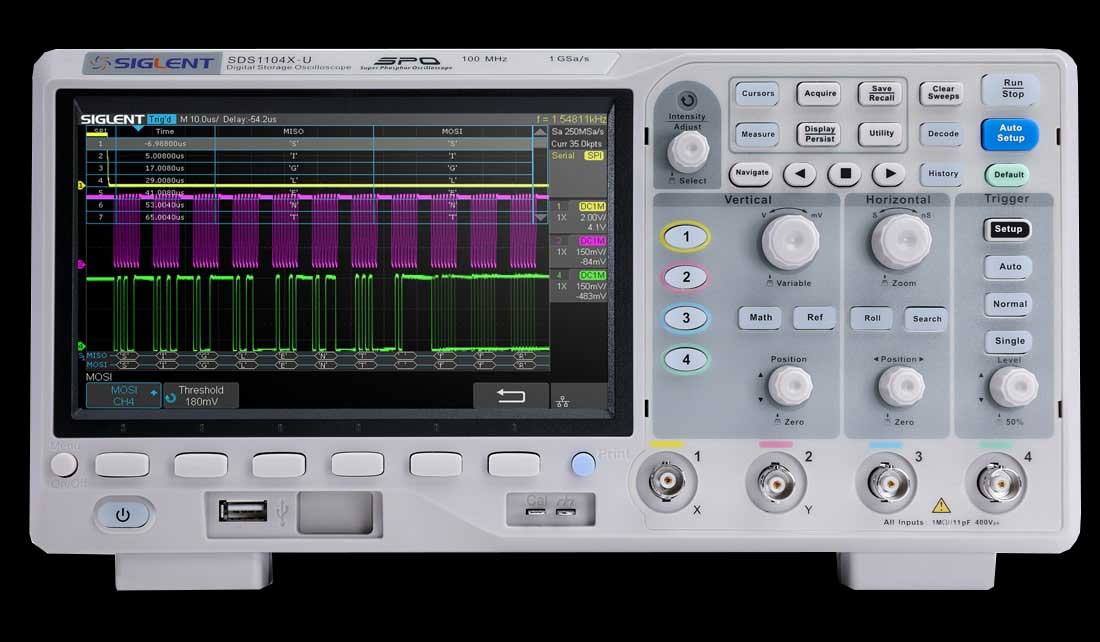 Siglent SDS1000X-U Series Digital Oscilloscopes