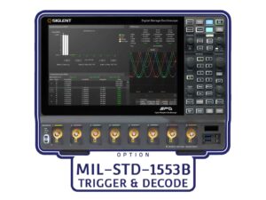 Siglent SDS5000HD-1553B MIL-STD-1553B trigger & decode Software Licence