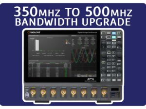 Siglent SDS5000HD-8BW3T5 350 MHz to 500 MHz bandwidth upgrade