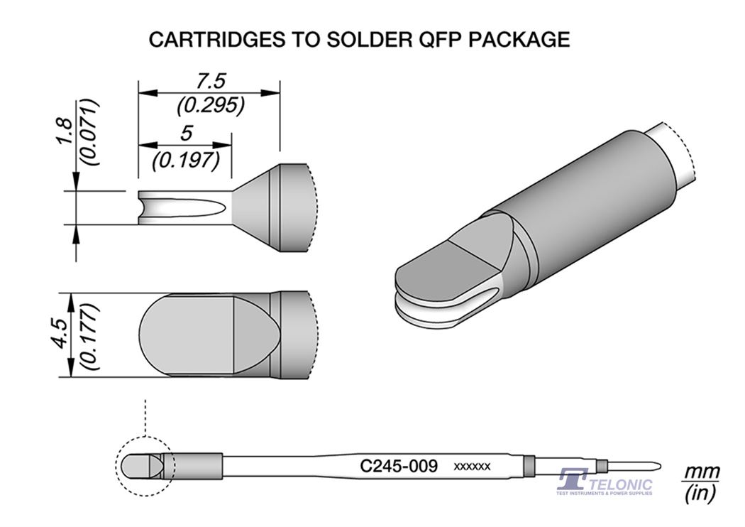 JBC C245009 Customised Cartridge