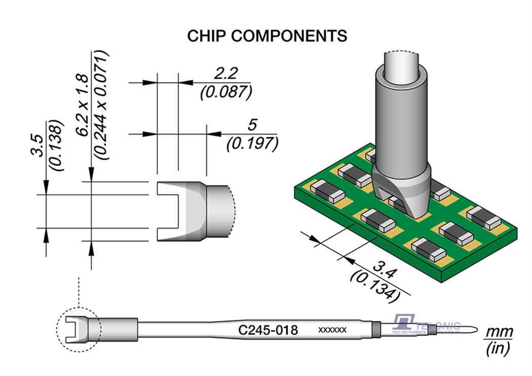 JBC C245018 Chip Cartridge