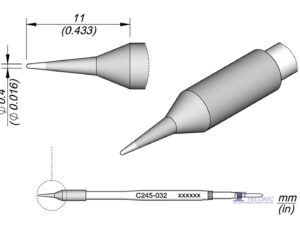 JBC C245032 Conical Cartridge
