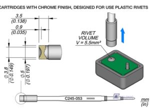 JBC C245053 Heat Stacking Cartridge