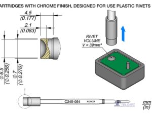 JBC C245054 Heat Stacking Cartridge