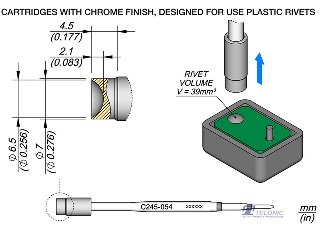 JBC C245054 Heat Stacking Cartridge