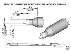 JBC C245117 Customised Cartridge