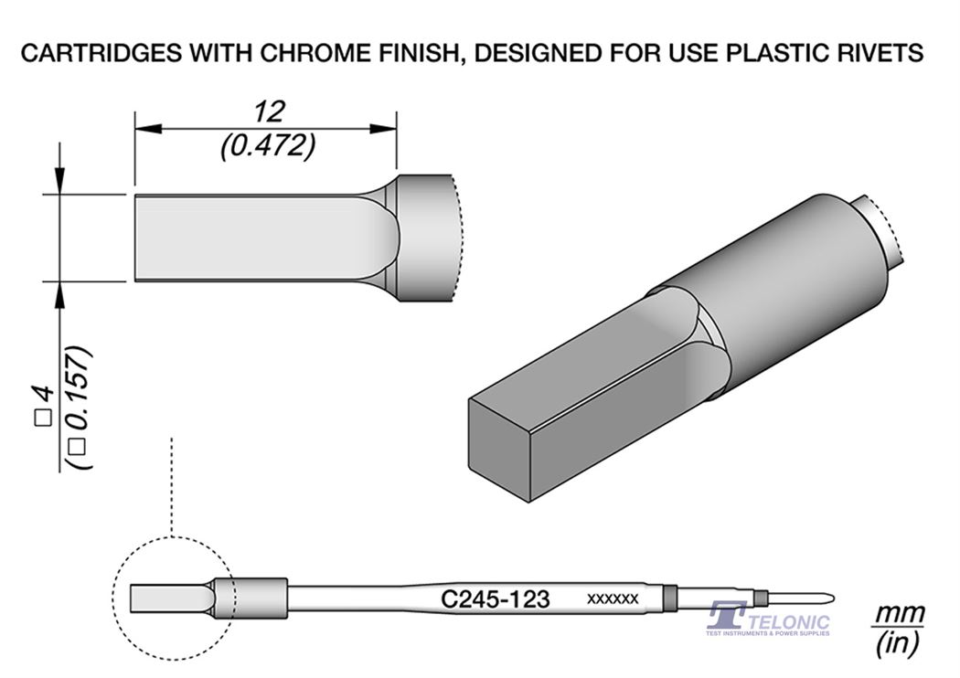 JBC C245123 Heat Stacking Cartridge