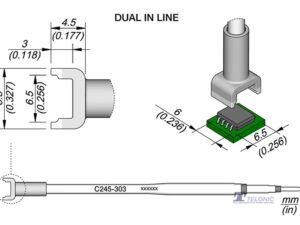 JBC C245303 Dual In Line Cartridge