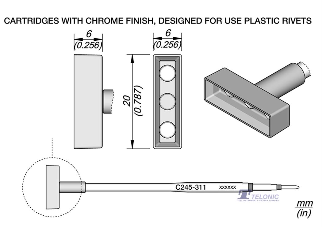 JBC C245311 Heat Stacking Cartridge