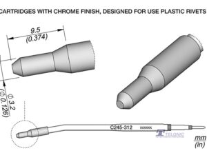 JBC C245312 Heat Stacking Cartridge