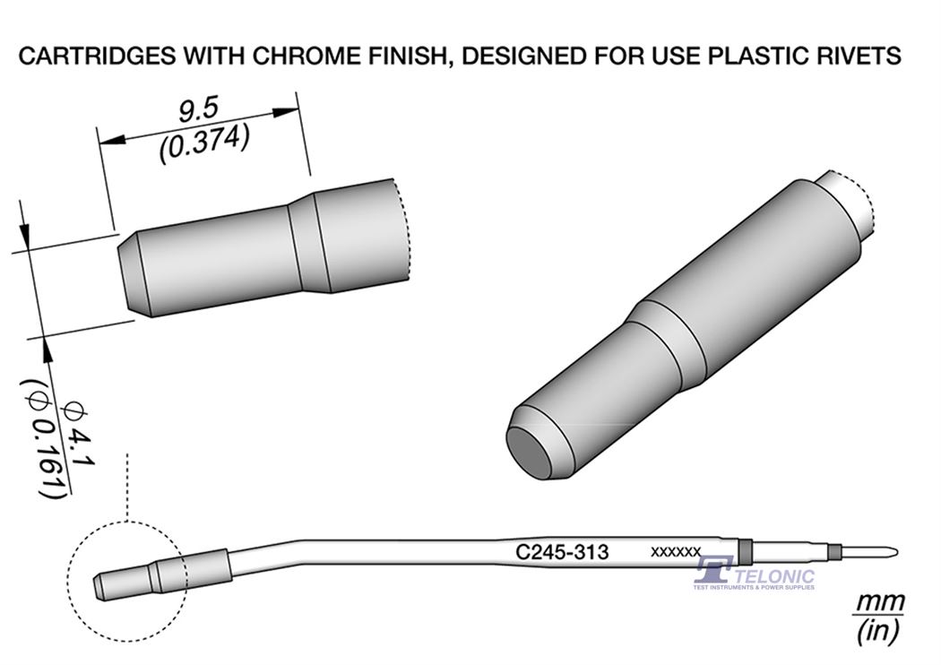JBC C245313 Heat Stacking Cartridge