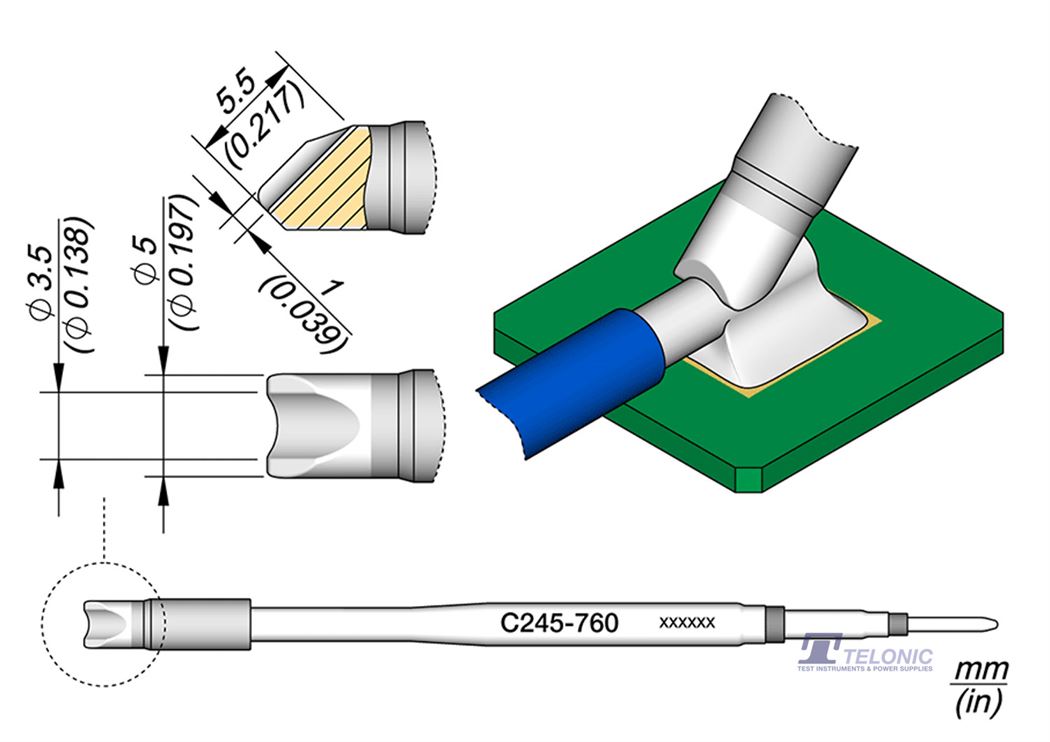 JBC C245760 Barrel Cartridge