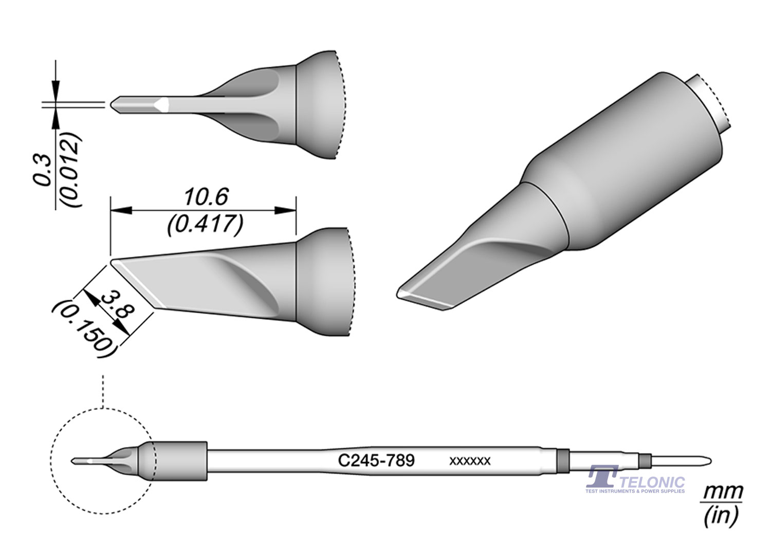 JBC C245789 Knife Cartridge