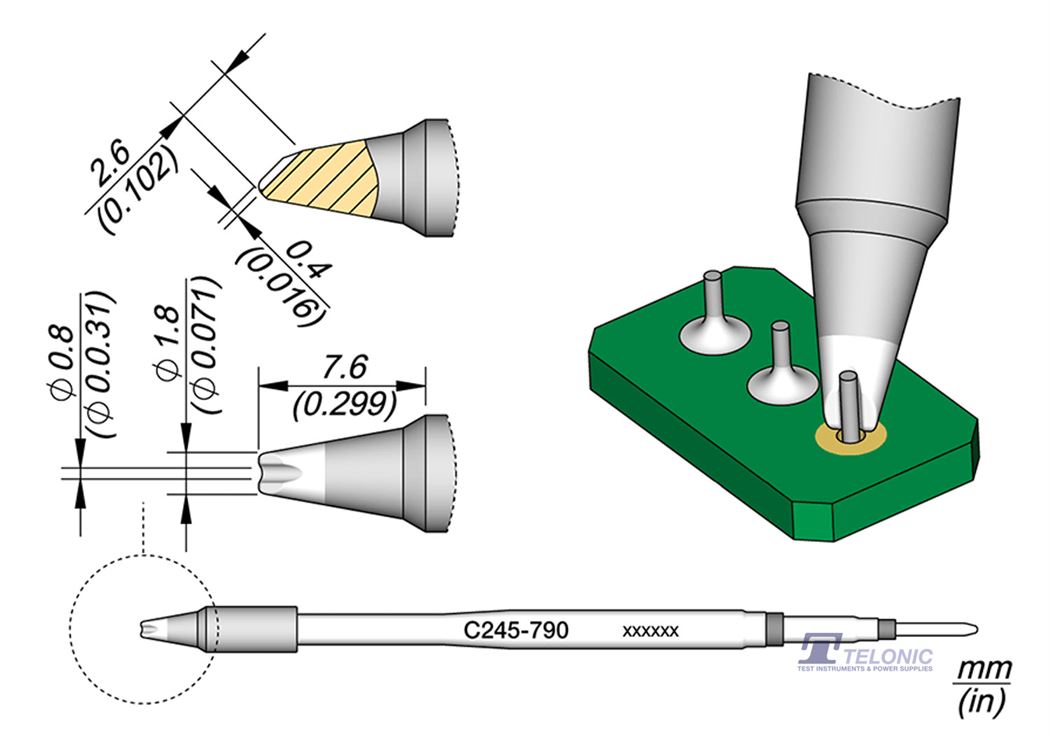 JBC C245790 Barrel Cartridge