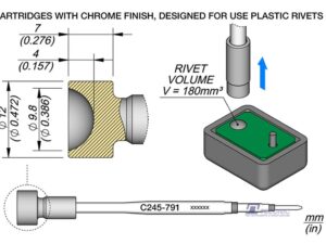 JBC C245791 Heat Stacking Cartridge