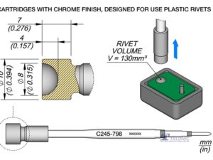 JBC C245798 Heat Stacking Cartridge