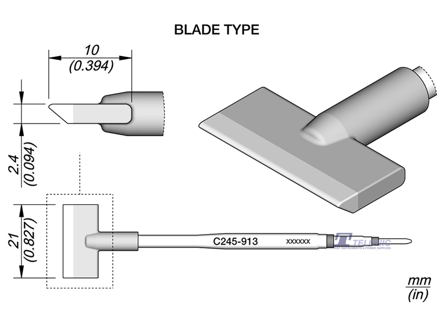 JBC C245913 Blade Cartridge