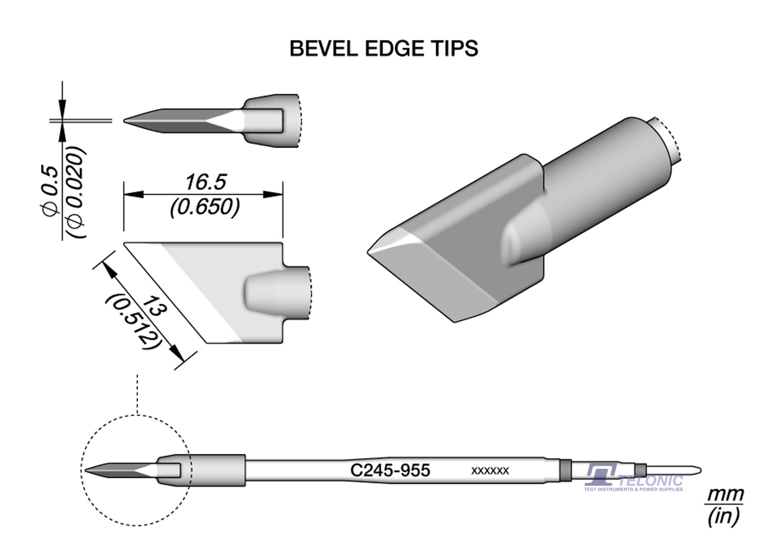 JBC C245955 Knife Cartridge