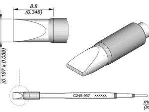 JBC C245967 Chisel Cartridge