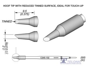 JBC C245102 Bevel Cartridge