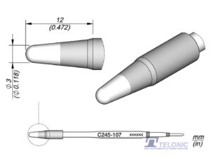 JBC C245107 Conical Cartridge