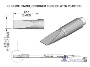 JBC C245109 Chisel Cartridge