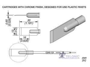 JBC C245121 Cutter Cartridge
