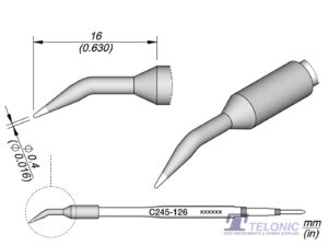 JBC C245126 Conical Bent Cartridge