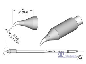 JBC C245234 Conical Bent Cartridge