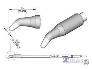 JBC C245260 Conical Bent Cartridge