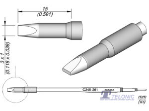 JBC C245261 Chisel Cartridge