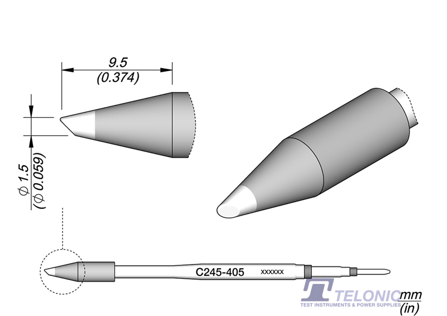 JBC C245405 Bevel Cartridge