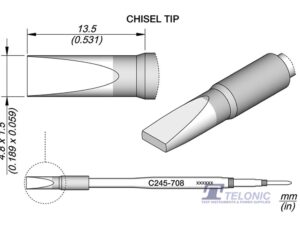 JBC C245708 Chisel Cartridge