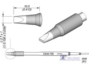JBC C245729 Chisel Cartridge