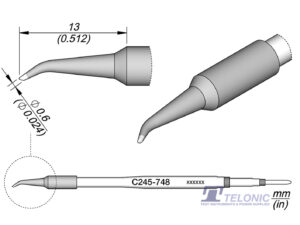 JBC Bevel Bent Cartridge Range
