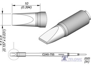 JBC C245755 Chisel Cartridge
