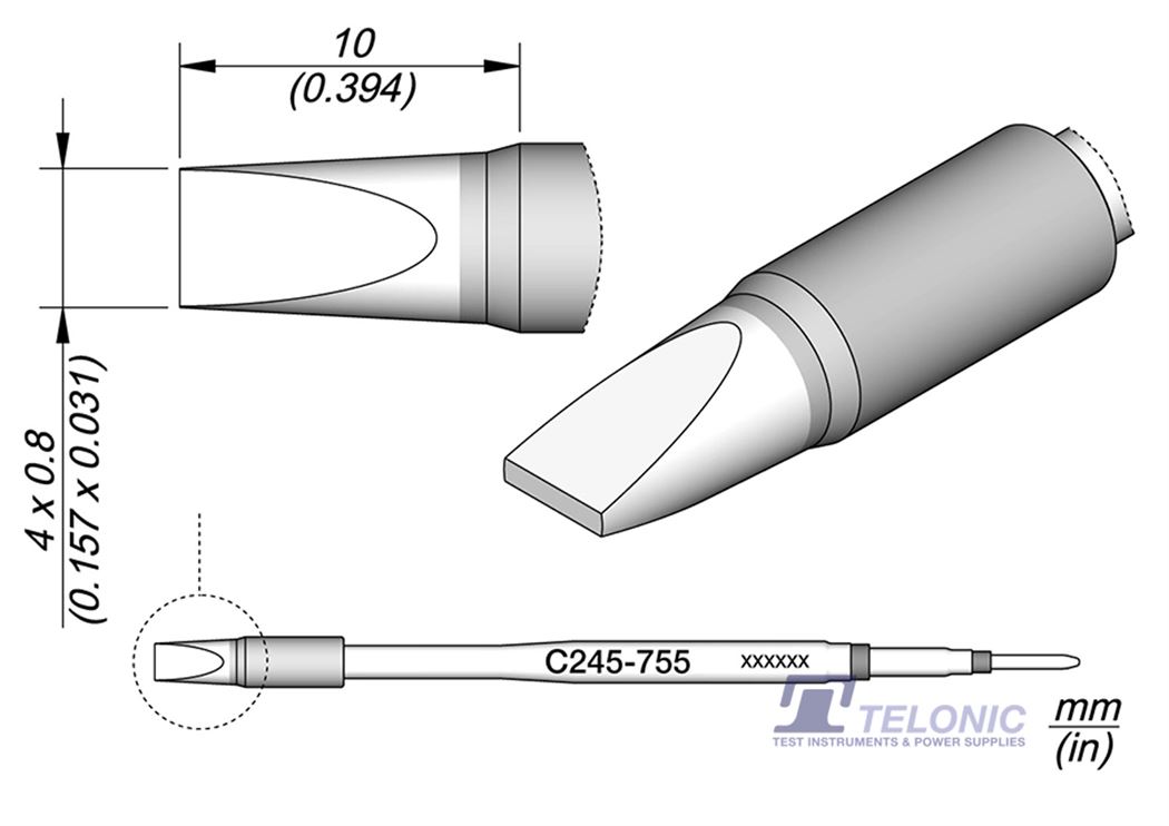 JBC C245755 Chisel Cartridge
