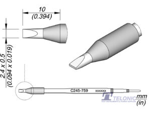 JBC C245759 Chisel Cartridge