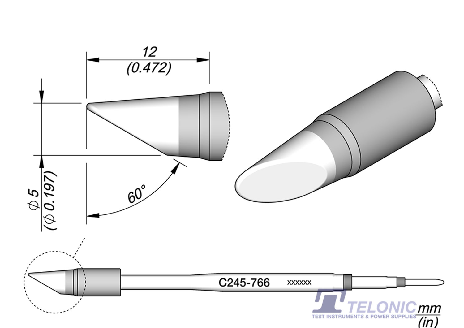 JBC C245766 Bevel Cartridge