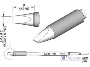 JBC C245770 Chisel Cartridge
