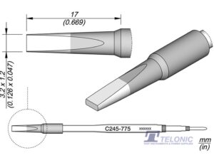 JBC C245775 Chisel Cartridge