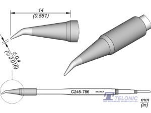 JBC C245786 Conical Bent Cartridge