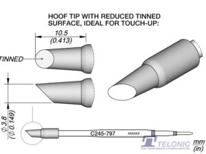JBC C245797 Bevel Cartridge