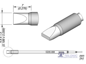 JBC C245808 Chisel Cartridge