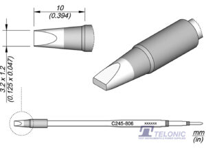 JBC C245811 Chisel Cartridge