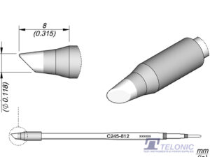 JBC C245812 Bevel Cartridge
