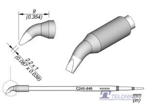 JBC C245846 Chisel Bent Cartridge