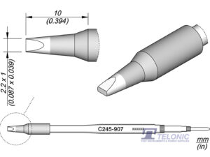 JBC C245907 Chisel Cartridge